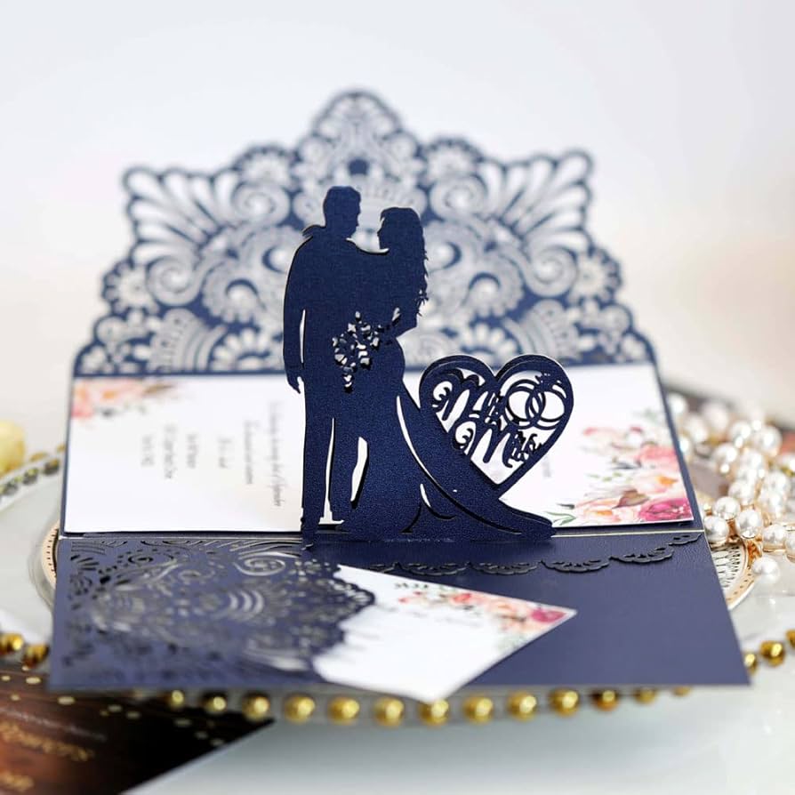 Réalisation des cartes d’invitation en 3D et papier